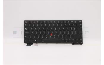 Lenovo 5N21A21748 Keyboard Internal, Hungarian, Black, Backlight, UK