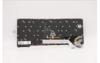 Lenovo 5N21A21768 Keyboard Internal, Nordic, Black, Backlight, UK