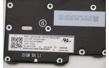Lenovo 5N21A21837 NB_KYB CS21KBD SKTOP LTN,BL,BK,THAI