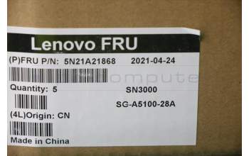 Lenovo 5N21A21868 Keyboard Internal, Turkish, Black, Non-Backlight, UK