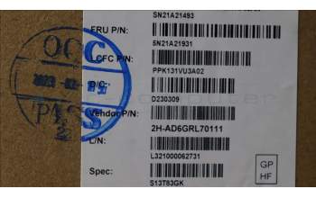 Lenovo 5N21A21931 NB_KYB CS21KBD SKTOP PMX,NBL,BK,GRE