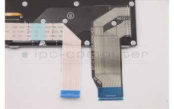 Lenovo 5N21A21965 Interne Tastatur, Dänisch, grau, Hintergrundbeleuchtung