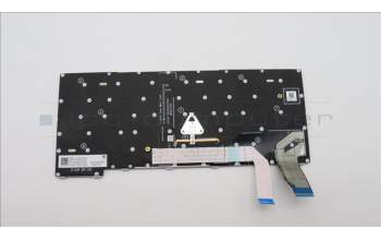 Lenovo 5N21A21974 Keyboard Internal, Norwegian, Grey, Backlight, UK