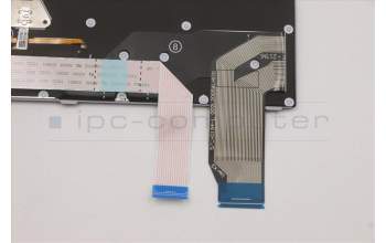 Lenovo 5N21A21975 Keyboard Internal, Portuguese, Grey, Backlight, UK