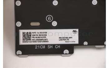 Lenovo 5N21A21975 Keyboard Internal, Portuguese, Grey, Backlight, UK