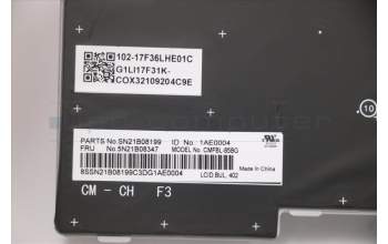 Lenovo 5N21B08347 NB_KYB CM KBD FL-CS20 CHY,BL,GR,BUL