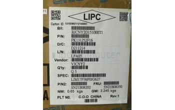 Lenovo 5N21B08350 NB_KYB CM KBD FL-CS20 CHY,BL,GR,FRA