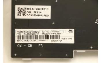 Lenovo 5N21B08360 NB_KYB CM KBD FL-CS20 CHY,BL,GR,SLV