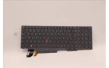 Lenovo 5N21B08424 Keyboard Internal,French,Grey,Backlight,w/Number