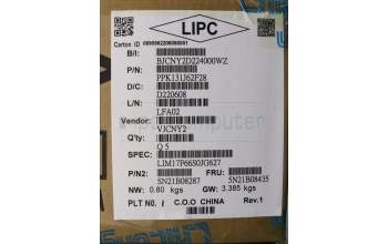 Lenovo 5N21B08435 Keyboard Internal,Swedish/Finnish,Grey,Backlight,w/Number