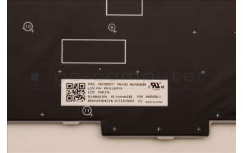 Lenovo 5N21B08469 Interne Tastatur, Portugiesisch, grau, Hintergrundbeleuchtung, mit Ziffernblock