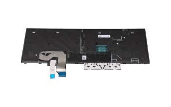5N21B44339 original Lenovo keyboard DE (german) black/black matte with backlight and mouse-stick