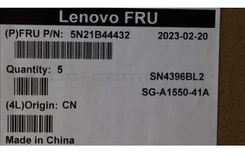 Lenovo 5N21B44432 NB_KYB CS20 P2 NM BK-BL,LTN,TUR F