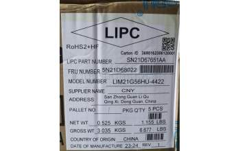 Lenovo 5N21D68022 Keyboard Internal,Hungarian,Non_BackLight,Black