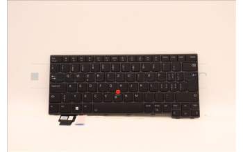 Lenovo 5N21D68097 Keyboard Internal, Swiss, Black, Backlight, UK