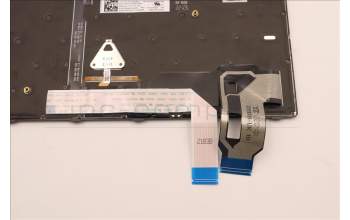 Lenovo 5N21D68240 Keyboard Internal, Belgian, BackLight, Black, UK