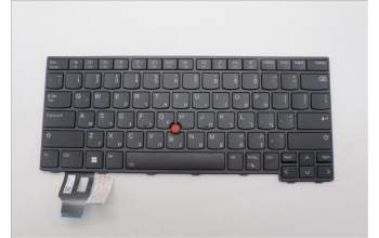 Lenovo 5N21D68247 Keyboard Internal, Hebrew, BackLight, Black, US