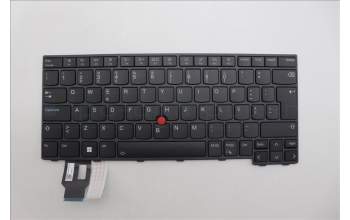 Lenovo 5N21D68252 Keyboard Internal, Portuguese, BackLight, Black, UK