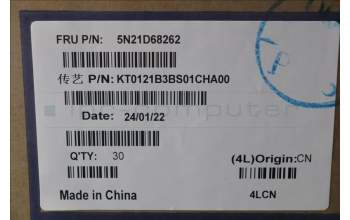 Lenovo 5N21D68262 Keyboard Internal, Traditional Chinese, BackLight, Black, US