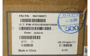 Lenovo 5N21D68271 NB_KYB CS22 FL TOP,BK-NBL,TRI,ENG