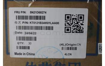 Lenovo 5N21D68274 NB_KYB CS22 FL TOP,BK-NBL,TRI,LA SPA