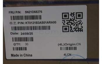 Lenovo 5N21D68276 NB_KYB CS22 FL TOP,BK-NBL,TRI,ARA