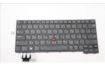 Lenovo 5N21D68290 NB_KYB CS22 FL TOP,BK-NBL,TRI,RUS