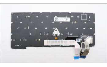 Lenovo 5N21D68296 Keyboard Internal, US English Euro, Non-BackLight, Black, US