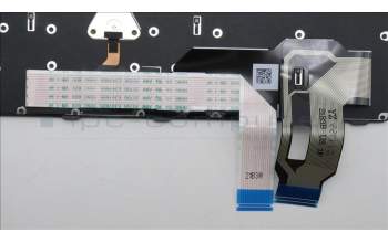 Lenovo 5N21D68296 Keyboard Internal, US English Euro, Non-BackLight, Black, US