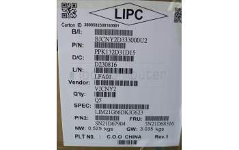 Lenovo 5N21D68316 Keyboard Internal, Danish, BackLight, Grey, UK