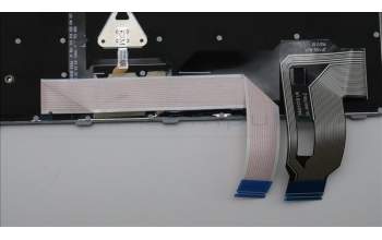 Lenovo 5N21D68363 Keyboard Internal, Portuguese, BackLight, Grey, UK