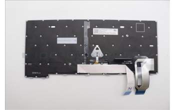 Lenovo 5N21D68379 Keyboard Internal, Nordic, BackLight, Grey, UK