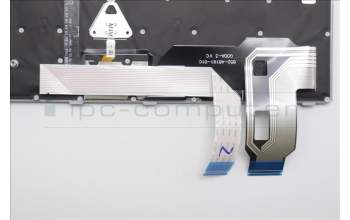 Lenovo 5N21D68379 Keyboard Internal, Nordic, BackLight, Grey, UK