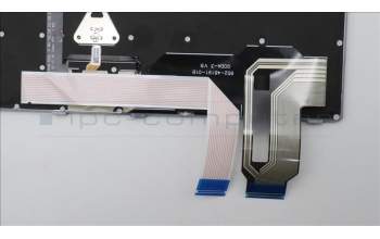 Lenovo 5N21D68380 Keyboard Internal, Czech/Slovak, BackLight, Grey, UK