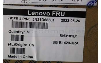 Lenovo 5N21D68381 Keyboard Internal, Ukraine, BackLight, Grey, US
