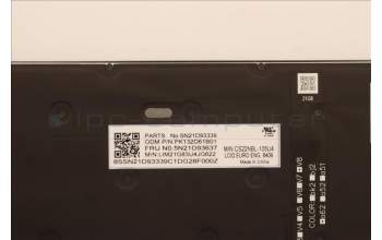 Lenovo 5N21D93637 NB_KYB CS22 NM TOP,BK-BL,CHY,EURO ENG
