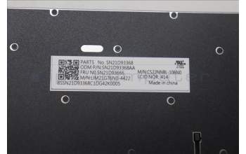 LENOVO 5N21D93666 Keyb T16/P16s G1 /L15 G3 NO