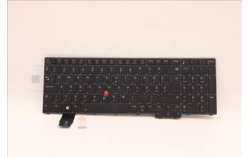 Lenovo 5N21D93700 Keyboard Internal,Hungarian,Black,Backlight,w/Number