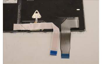 Lenovo 5N21D93703 Keyboard Internal, Norwegian, Backlight, Black, w/Number, UK