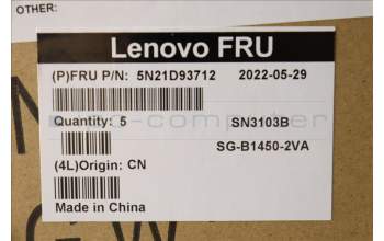 Lenovo 5N21D93712 NB_KYB CS22 NM TOP,BK-BL,LTN,JPN