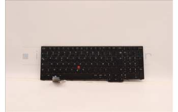 Lenovo 5N21D93733 Keyboard Internal, French, Black, Non-Backlight, w/Number, US