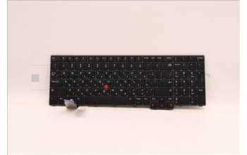 Lenovo 5N21D93736 Keyboard Internal, Hebrew, Black, Non-Backlight, w/Number, US