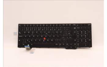 Lenovo 5N21D93758 Keyboard Internal, Czech Slovakian, Black, Non-Backlight, w/Number, UK