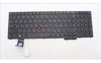 Lenovo 5N21D93779 Keyboard Internal, Russian, Black, Backlight, w/Number, US