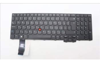 Lenovo 5N21D93804 Keyboard Internal, Bulgarian, Black, Non-Backlight, w/Number, UK