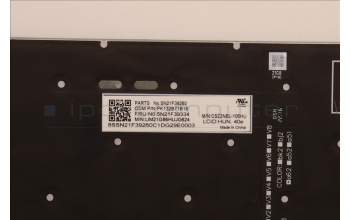 Lenovo 5N21F39334 Keyboard Internal, Hungarian, Backlight, UK