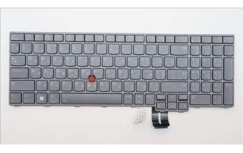 Lenovo 5N21F39339 Keyboard Internal, Russian, Backlight, US