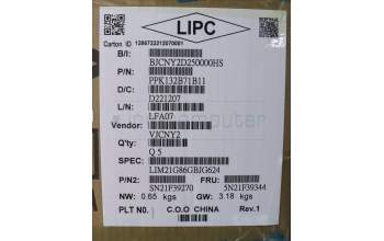 LENOVO 5N21F39344 Keyb P16 G1/G2 GB - BL