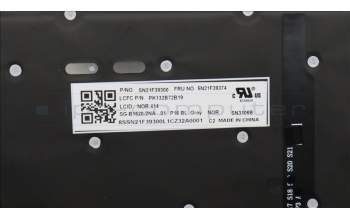 Lenovo 5N21F39374 NB_KYB CS22 P16 GR-BL,LTN,NOR