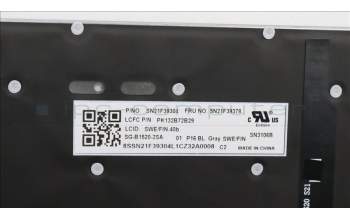 Lenovo 5N21F39378 NB_KYB CS22 P16 GR-BL,LTN,SWE/FIN